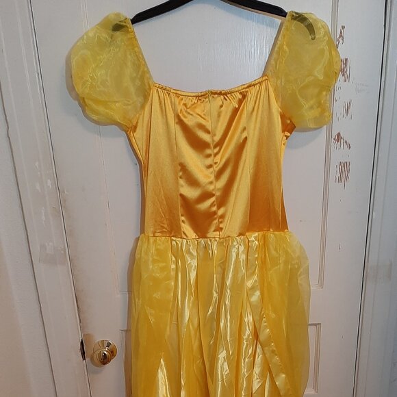 Princess Belle Costume Dress For Women, XXL - Picture 6 of 6